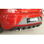 Diffuseur de pare-chocs arrière "Noir" "Rieger Tuning" pour SEAT LEON FR (5F)