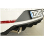 Diffuseur de pare-chocs arrière "Noir" "Rieger Tuning" pour SEAT LEON FR (5F)