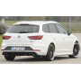 Diffuseur de pare-chocs arrière "Noir brillant" "Rieger Tuning" pour SEAT LEON FR (5F)