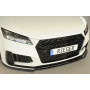 Lame de pare-chocs avant "noir" "Rieger Tuning" pour AUDI TT / TT-S / TT-RS / (8J-FV / 8S)