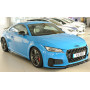 Lame de pare-chocs avant "noir brillant" "Rieger Tuning" pour AUDI TT / TT-S / TT-RS / (8J-FV / 8S)