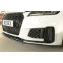 Lame de pare-chocs avant "noir brillant" "Rieger Tuning" pour AUDI TT / TT-S / TT-RS / (8J-FV / 8S)