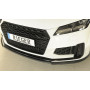Lame de pare-chocs avant "noir brillant" "Rieger Tuning" pour AUDI TT / TT-S / TT-RS / (8J-FV / 8S)