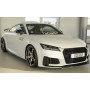 Lame de pare-chocs avant "noir brillant" "Rieger Tuning" pour AUDI TT / TT-S / TT-RS / (8J-FV / 8S)