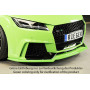 Lame pour ajout de pare-chocs avant "noir" "Rieger Tuning" pour AUDI TT RS (8J / 8J1-FV / 8S)