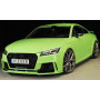Lame pour ajout de pare-chocs avant "noir" "Rieger Tuning" pour AUDI TT RS (8J / 8J1-FV / 8S)
