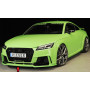 Lame pour ajout de pare-chocs avant "noir" "Rieger Tuning" pour AUDI TT RS (8J / 8J1-FV / 8S)
