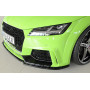 Lame pour ajout de pare-chocs avant "noir brillant" "Rieger Tuning" pour AUDI TT RS (8J / 8J1-FV / 8S)