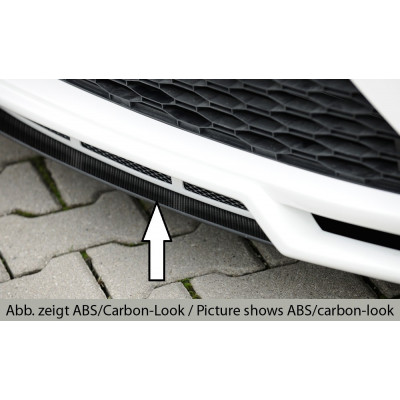 Lame pour ajout de pare-chocs avant "noir" "Rieger Tuning" pour SEAT LEON CUPRA (5F)