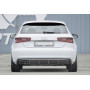 Diffuseur de pare-chocs arrière "Carbon-look" "Rieger Tuning" pour AUDI A3 (8V)