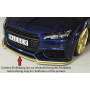 Lame de pare-chocs avant "noir" "Rieger Tuning" pour AUDI TT / TT-S (8J-FV / 8S)