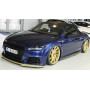 Lame de pare-chocs avant "noir" "Rieger Tuning" pour AUDI TT / TT-S (8J-FV / 8S)
