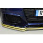 Lame de pare-chocs avant "noir" "Rieger Tuning" pour AUDI TT / TT-S (8J-FV / 8S)