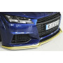 Lame de pare-chocs avant "noir" "Rieger Tuning" pour AUDI TT / TT-S (8J-FV / 8S)