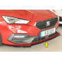 Lame de pare-chocs avant "noir brillant" "Rieger Tuning" pour SEAT LEON (KL)