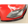Lame de pare-chocs avant "noir brillant" "Rieger Tuning" pour SEAT LEON (KL)