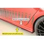 Lame de bas de caisse droite "noir" "Rieger Tuning" pour SEAT LEON CUPRA (KL)
