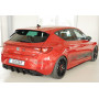 Diffuseur de pare-chocs arrière "Noir brillant" "Rieger Tuning" pour SEAT LEON (KL)