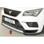Lame de pare-chocs avant "noir" "Rieger Tuning" pour SEAT ATECA CUPRA (5FP)
