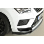 Lame de pare-chocs avant "noir" "Rieger Tuning" pour SEAT ATECA CUPRA (5FP)