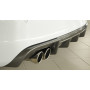 Diffuseur de pare-chocs arrière "Carbon-look" "Rieger Tuning" pour AUDI A3 (8V)