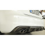 Diffuseur de pare-chocs arrière "Carbon-look" "Rieger Tuning" pour AUDI A3 (8V)