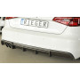 Diffuseur de pare-chocs arrière "Carbon-look" "Rieger Tuning" pour AUDI A3 (8V)