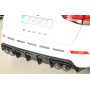 Diffuseur de pare-chocs arrière "Noir brillant" "Rieger Tuning" pour SEAT ATECA CUPRA (5FP/sans attelage)