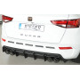 Diffuseur de pare-chocs arrière "Noir" "Rieger Tuning" pour SEAT ATECA CUPRA (5FP/sans attelage)