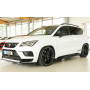 Lame de bas de caisse gauche "noir brillant" "Rieger Tuning" pour SEAT ATECA FR (5FP)