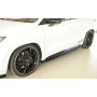 Lame de bas de caisse gauche "noir brillant" "Rieger Tuning" pour SEAT ATECA FR (5FP)