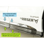Lame de bas de caisse gauche "noir brillant" "Rieger Tuning" pour SEAT ATECA CUPRA (5FP)
