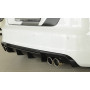 Diffuseur de pare-chocs arrière "noir" "Rieger Tuning" pour AUDI A3 (8V)