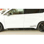 Lame de bas de caisse droite "noir brillant" "Rieger Tuning" pour SEAT ATECA CUPRA (5FP)