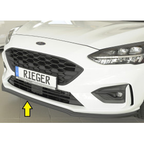 Lame de pare-chocs avant "noir" "Rieger Tuning" pour FORD FOCUS MK4 ST (DEH)