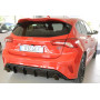Diffuseur de pare-chocs arrière "Noir brillant" "Rieger Tuning" pour FORD FOCUS MK4 ST (DEH)