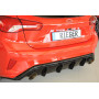 Diffuseur de pare-chocs arrière "Noir brillant" "Rieger Tuning" pour FORD FOCUS MK4 ST (DEH)