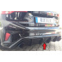 Diffuseur de pare-chocs arrière "Noir brillant" "Rieger Tuning" pour FORD FOCUS MK4 ST (DEH)