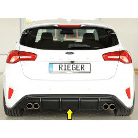 Diffuseur de pare-chocs arrière "Noir" "Rieger Tuning" pour FORD FOCUS MK4 ST (DEH)