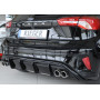 Diffuseur de pare-chocs arrière "Noir brillant" "Rieger Tuning" pour FORD FOCUS MK4 ST-LINE (DEH)