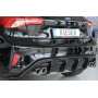 Diffuseur de pare-chocs arrière "Noir brillant" "Rieger Tuning" pour FORD FOCUS MK4 ST-LINE (DEH)