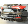 Diffuseur de pare-chocs arrière "Noir brillant" "Rieger Tuning" pour FORD FOCUS SW ST MK4 (DEH)