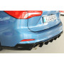 Diffuseur de pare-chocs arrière "Noir brillant" "Rieger Tuning" pour FORD FOCUS SW MK4 (DEH)