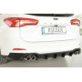 Diffuseur de pare-chocs arrière "Noir brillant" "Rieger Tuning" pour FORD FOCUS SW MK4 (DEH)