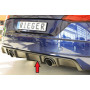 Diffuseur de pare-chocs arrière "noir" "Rieger Tuning" pour AUDI TT / TTS (8J-FV / 8S)