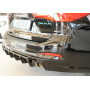 Diffuseur de pare-chocs arrière "Noir brillant" "Rieger Tuning" pour FORD FOCUS SW MK4 (DEH/attelage)