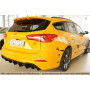 Diffuseur de pare-chocs arrière "Noir brillant" "Rieger Tuning" pour FORD FOCUS SW ST MK4 (DEH/attelage)