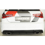 Diffuseur de pare-chocs arrière "noir" "Rieger Tuning" pour AUDI A3 (8V)