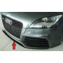 Lame de pare-chocs avant "noir" "Rieger Tuning" pour AUDI TT RS (8J)