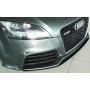 Lame de pare-chocs avant "noir" "Rieger Tuning" pour AUDI TT RS (8J)